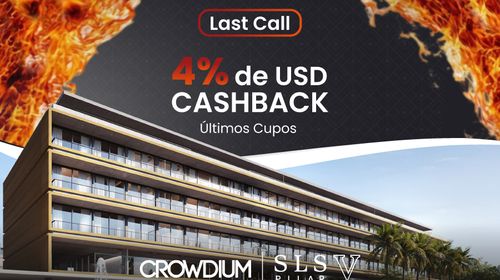 📢 Última Llamada: SLS Pilar V cierra su fondeo con USD Cashback para todos 